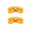 MGP Yellow Caliper Covers Set For 10-19 Jaguar XF/XJ/XK/XKR-S 5.0 3.0
