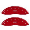 MGP Red Caliper Covers For 2012-2020 Ford F-150 XL/XLT/Raptor/Lariat/Platinum