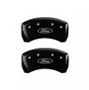 MGP Black Caliper Covers Front & Rear Set For 2011-2019 Ford Explorer