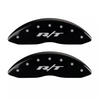 MGP Black R/T Caliper Covers Set For 2011-2023 Dodge Charger & Challenger
