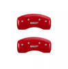 MGP Red Caliper Covers Set For 18-22 Toyota Camry L/LE/SE/XSE/Hybrid 2.5L 3.5L
