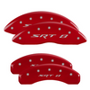 MGP Red Caliper Covers Set SRT8 For 2011-2022 Jeep Grand Cherokee Laredo/Limited