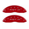 MGP Red Caliper Covers Set SRT8 For 2011-2022 Jeep Grand Cherokee Laredo/Limited
