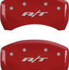 MGP Red Caliper Covers Set For 2005-2010 Dodge Magnum/Charger/Challenger R/T