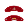 MGP Red Caliper Covers Set For 2017-2021 Chevrolet Bolt EV LT/Premier
