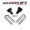 ReadyLIFT Rear Block Kit with U-Bolts For 2021-2024 Ford F-150 2WD/4WD