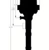 MSD Pro-Billet EFI Cam Sync Distributor For Chevy/Ford 289/302 Small Block