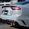 MBRP 4" Carbon Dual Bezel Quad Exhaust Tips For 2018-2022 Kia Stinger GT