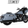Vance & Hines Power Duals Black Header Exhaust For 09-16 Harley Davidson Touring
