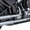 Vance & Hines Twin Slash 3″ Slip-On Mufflers For 07-17 Harley Davidson Softail