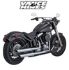 Vance & Hines Twin Slash 3″ Slip-On Mufflers For 07-17 Harley Davidson Softail
