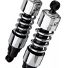 Progressive Suspension 412 Series 11.5in Chrome Shocks For Honda / Kawasaki / Triumph
