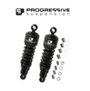 Progressive Suspension 412 Series 13in Black Shocks For 80-05 Harley Davidson Touring
