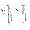 Bilstein 5160 Series RR Front Shocks w/4-6" Lift For 11-24 GM 2500HD/3500HD LML