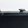 CSF High-Performance Half Radiator Black For 03-07 Mitsubishi Lancer EVO 7/8/9