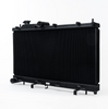 CSF Performance Aluminum 1-Row Radiator Black For 08-16 Subaru Impreza/WRX/STI