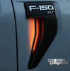Customs Unlimited LED Fender Badge Kit For 2021-2023 Ford F-150