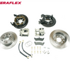 TeraFlex Rear Disc Brake Conversion Kit w/ Rotors For 1991-2006 Jeep TJ LJ YJ XJ