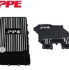PPE Brushed Transmission & Oil Pan Kit For 18-21 Ford F150 3.0L 10R80 Trans