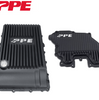 PPE Black Transmission & Oil Pan Kit For 2018-2021 Ford F150 3.0L 10R80 Trans