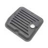 PPE HD Raw Aluminum Transmission Pan w/ 2 Filters For 13-22 Ram 1500/Challenger