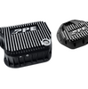 PPE Brushed Deep Trans Pan & Front Diff Cover For 03-09 Dodge Ram 2500/3500 5.9L