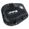 PPE Black Deep Trans Pan & Rear Diff Cover For 09-17 Ford F150 6R80 9.75"-12
