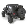 Smittybilt Black Soft Top w/Tinted Windows For 2010-2018 Jeep Wrangler JK 2Dr