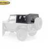 Smittybilt Black Soft Top w/Tinted Windows For 2010-2018 Jeep Wrangler JK 2Dr