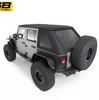 Smittybilt Bowless Combo Top w/ Tinted Windows For 07-18 Jeep Wrangler JK 4Door