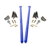HSP 58" Universal Bolt On Traction Bars for Offset Leaf Spring 4" Axle Blueberry
