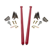 HSP 58" Universal Bolt On Traction Bars for Offset Leaf Spring 4" Axle Cherry