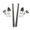 HSP 58" Universal Bolt On Traction Bars for Offset Leaf Spring 4" Axle Grey