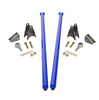 HSP 75" Universal Bolt On Traction Bars For Offset Leaf Spring 4" Axle Blueberry