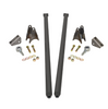 HSP 75" Universal Bolt On Traction Bars For Offset Leaf Spring 4" Axle Grey