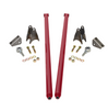 HSP 80" Universal Bolt On Traction Bars For Offset Leaf Spring 4" Axle Cherry