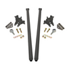HSP 58" Universal Bolt On Traction Bars for Inline Leaf Spring 4" Axle Grey