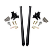 HSP 70" Universal Bolt On Traction Bars For Inline Leaf Spring 4" Axle Ink Black