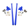 HSP 75" Universal Bolt On Traction Bars For Inline Leaf Spring 4" Axle Blueberry