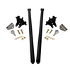 HSP 75" Universal Bolt On Traction Bars For Inline Leaf Spring 4" Axle Black