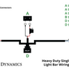 Diode Dynamics Heavy Duty (Single) Output Light Bar Wiring Harness 3-Way Switch