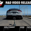 Borla S-Type 2.25'' Cat-Back Dual Split Exhaust For 22-23 Kia Stinger 3.3L V6