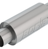 Borla 3" Inlet/3" Outlet Resonator Exhaust 5" Round x 10" Long - Universal