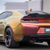 Borla S-Type 2.75'' Axle-Back Exhaust w/NPP For 16-23 Chevy Camaro SS/LT1 6.2L