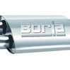 Borla PRO-XS 2.5" Dual In/Out Oval Reversible Muffler w/ Internal X-Type