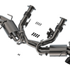 Borla 3" ATAK Catback Exhaust Blk Tips w/o NPP For 20-25 Chevy Corvette Stingray