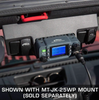Rugged Radios GMR25 25W Waterproof GMRS Radio Kit w/ Stealth Antenna & Universal Mount