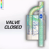 Valvetronic Designs 2.5" T-Style Valved Muffler Kit Dual Outlet - Universal