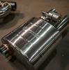 Valvetronic Designs 3.0" Single Inlet/Dual Outlet Valved Mufflers Kit Universal