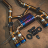 Valvetronic Designs Valved Titanium Exhaust w/ Burnt Tips For 20-25 BMW G87 M2